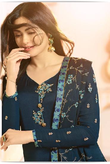 Vinay Fashion Jashan Georgette Satin Designer Salwar Suit