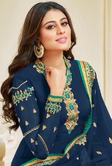Zisa Muskaan Georgette Designer Salwar Suit